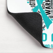 重症筋無力症認識度月リボンギフト マウスパッド (コーナー)