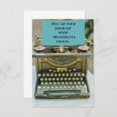 重症筋無力症認識度[D] サンキューカード (正面/裏面)