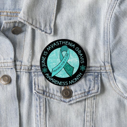重症筋無力祈症が治癒に向けて 缶バッジ (インサイチュ)