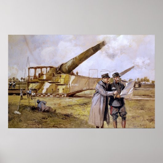 重砲、1916年10月 ポスター (正面)