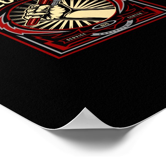 重税整備士 ポスター (角)