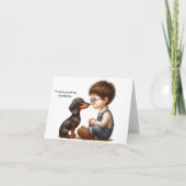 重篤なダシュント カード (正面)