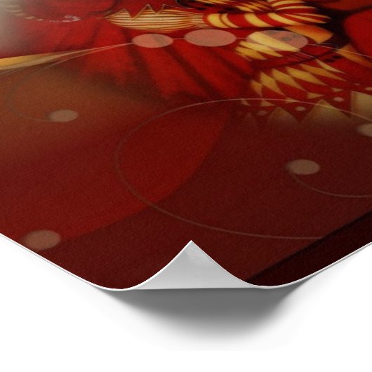 重篤な原因 ポスター (角)