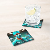 重篤な外科医誕生日 スクエアペーパーコースター (インサイチュ)