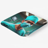 重篤な外科医誕生日 ペーパープレート (傾斜あり)