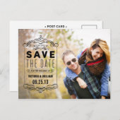 重素朴ね | セーブ・ザ・デート案内 案内ポストカード (正面/裏面)