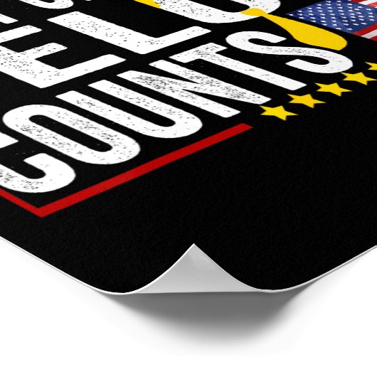 &#;重罪はアンチトランプの政治的声明を数える ポスター (角)