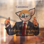 重罪大統領サンダーカーブ ウィンドウサイン (シート2)