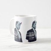 重罪救済者は刑務所の悪トランプを逃れる コーヒーマグカップ (正面左)