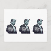 重罪救済者は刑務所の悪トランプを逃れる ポストカード (正面)