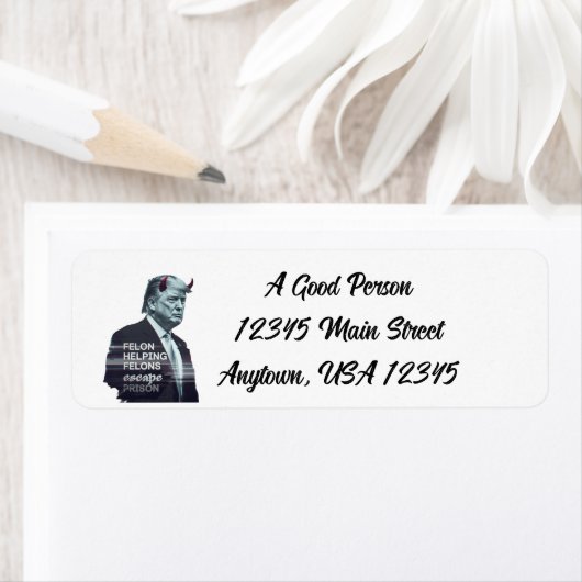重罪救済者は刑務所の悪トランプを逃れる ラベル (インサイチュ)
