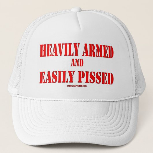 重装備で容易に怒る キャップ (正面)