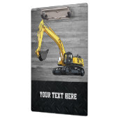 重装備事業用掘削機建築 クリップボード (左)