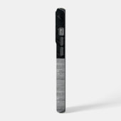 重装備事業用掘削機建築 iPhoneケース (左側面)