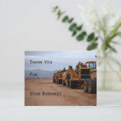 重装備品ありがとうはがき ポストカード (スタンド正面)