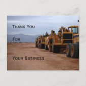 重装備品ありがとうはがき ポストカード (正面)