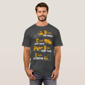 重装備品建築業者 Tシャツ (正面フル)