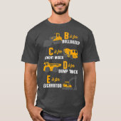 重装備品建築業者 Tシャツ (正面)