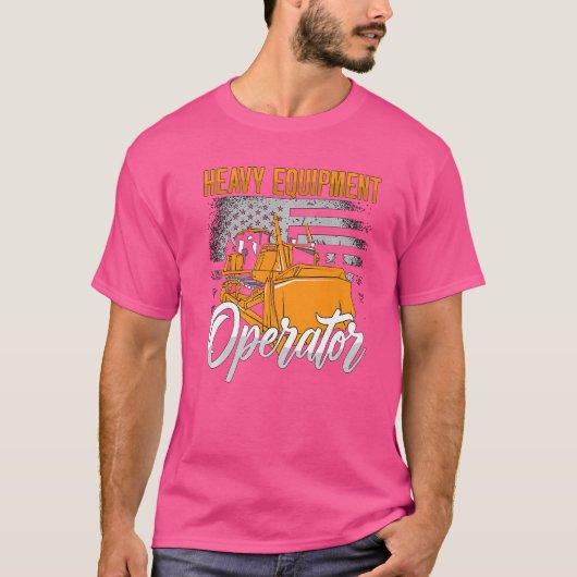 重装備業者建築車両Bul Tシャツ (正面)