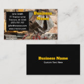 重装備（黒） 名刺 (正面/裏面)