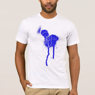 重装歩兵のmolonのlabeの青のTシャツ Tシャツ