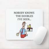 重複した橋ゲームプレーヤー マウスパッド (マウス)
