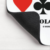 重複した橋心理的なゲーム マウスパッド (コーナー)