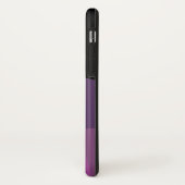 重複するイニシャル |紫モダンとピンク Case-Mate iPhoneケース (裏面/左)