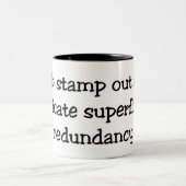 重複のマグ ツートーンマグカップ (中央)