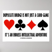 重複ブリッジは単なるカードゲーム無限ではない ポスター (正面)
