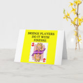 重複ブリッジプレーヤー カード (黄色い花)