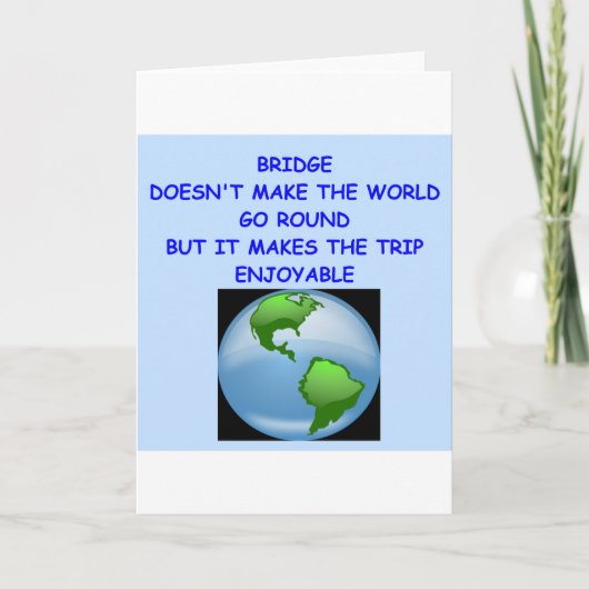 重複ブリッジ カード (正面)