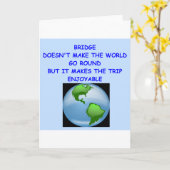 重複ブリッジ カード (黄色い花)