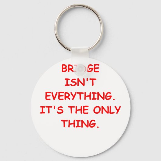 重複ブリッジ キーホルダー (正面)