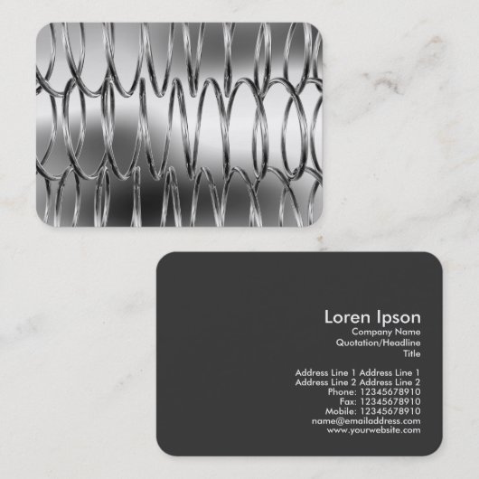 重複春B&W 名刺 (正面/裏面)