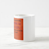 重要で感情的な、精神障害 コーヒーマグカップ (中央)