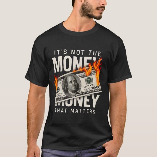 重要なのはお金ではない Tシャツ (正面)