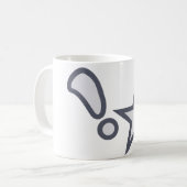 重要なアイコンマグ コーヒーマグカップ (正面左)
