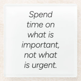 重要なガラスのコースター ガラスコースター