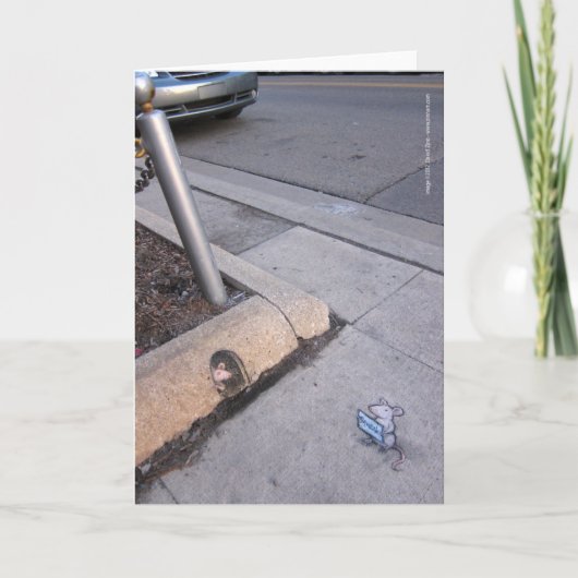 重要なメッセージ カード (正面)