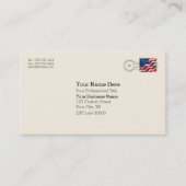 重要なメール封筒名刺 名刺 (正面)
