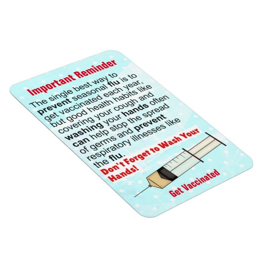 重要なリマインダーマグネット マグネット (右側)