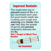 重要なリマインダーマグネット マグネット (縦)