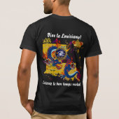 重要な二百年毎のルイジアナは次ノートを見ます Tシャツ (裏面)