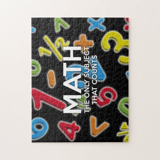 重要な唯一のテーマを数える ジグソーパズル (縦)