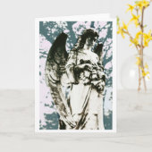 重要な天使 カード (黄色い花)