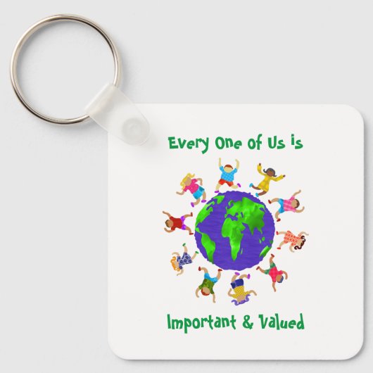 重要な子どもと重要な子ども キーホルダー (正面)