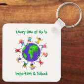 重要な子どもと重要な子ども キーホルダー (裏面)