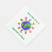 重要な子どもと重要な子ども スタンダードランチョンナプキン (角)