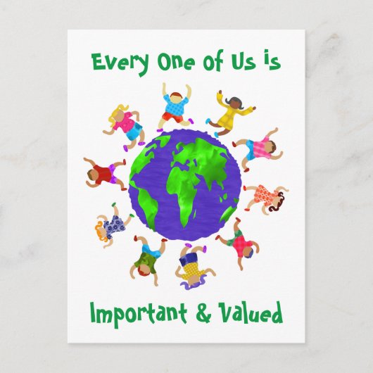 重要な子どもと重要な子ども ポストカード (正面)